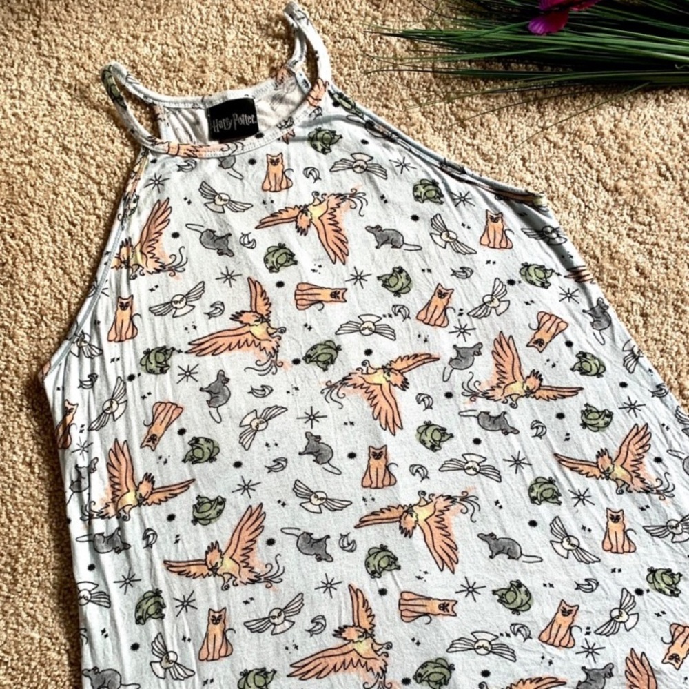 Harry Potter Tank With Asymmetrical Hem Size Small